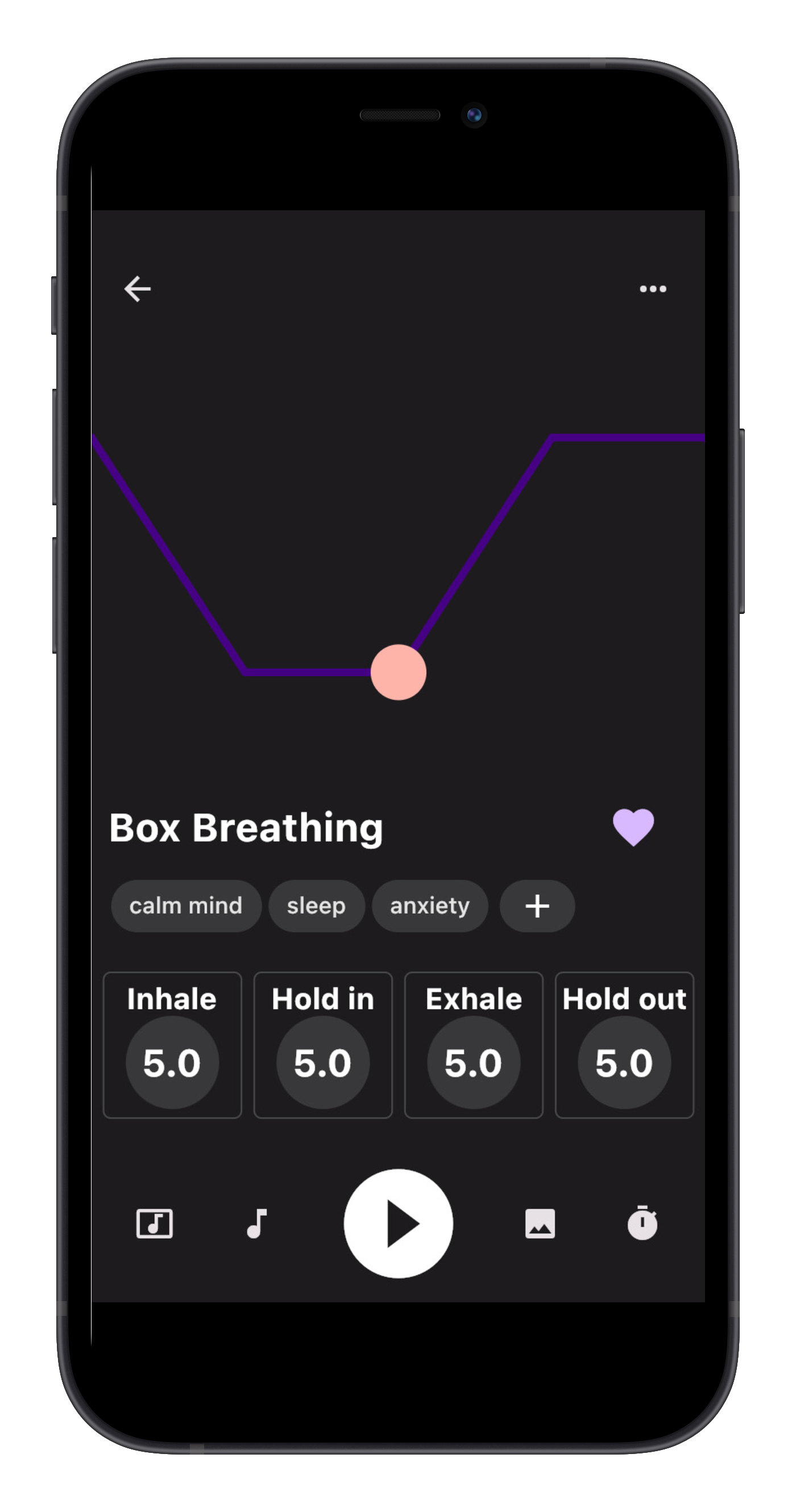 Pocket Breath Coach App Screenshot